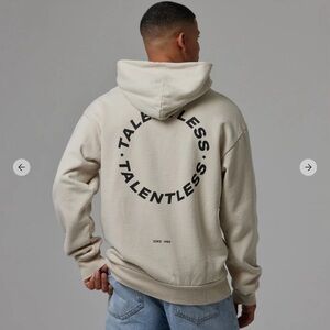 Talentless Cream Hoodie for Men